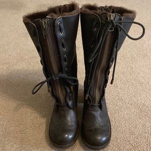 Kelsi Dagger leather boots